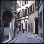 Florence curved alley